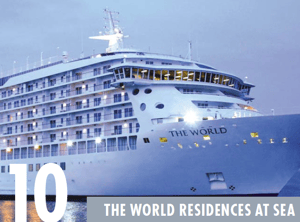 the world residences at sea - top places to retire