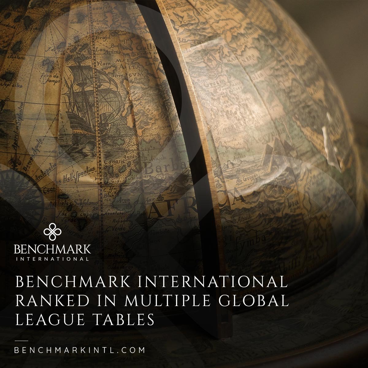 Benchmark International Ranked by Mergermarket and FactSet in League Tables