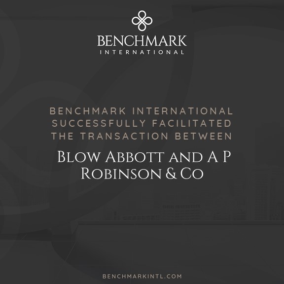 Blow Abbott merges with A P Robinson & Co