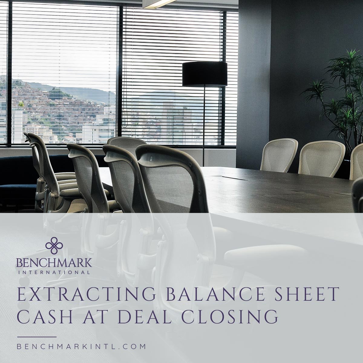 Extracting Balance Sheet Cash At Deal Closing