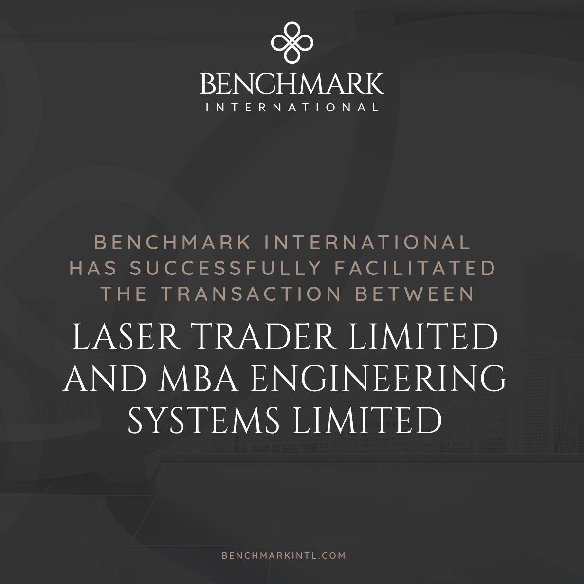 MBA Engineering Acquires Laser Trader
