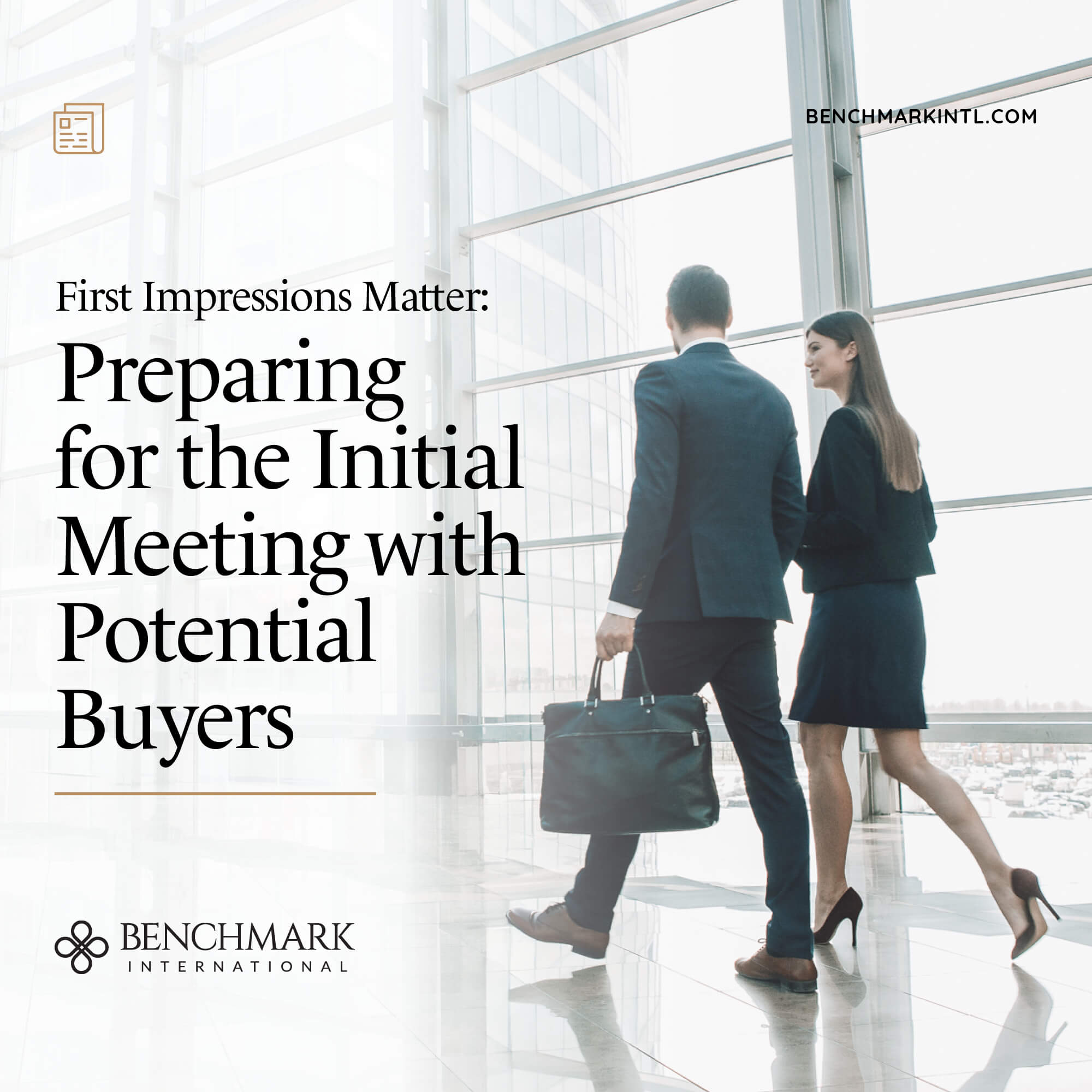 Preparing for initial meeting with potential buyers
