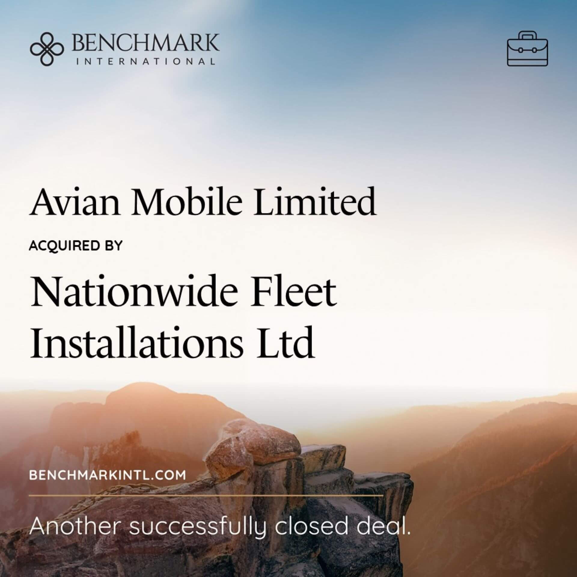 Avian acquired by Nationwide Fleet