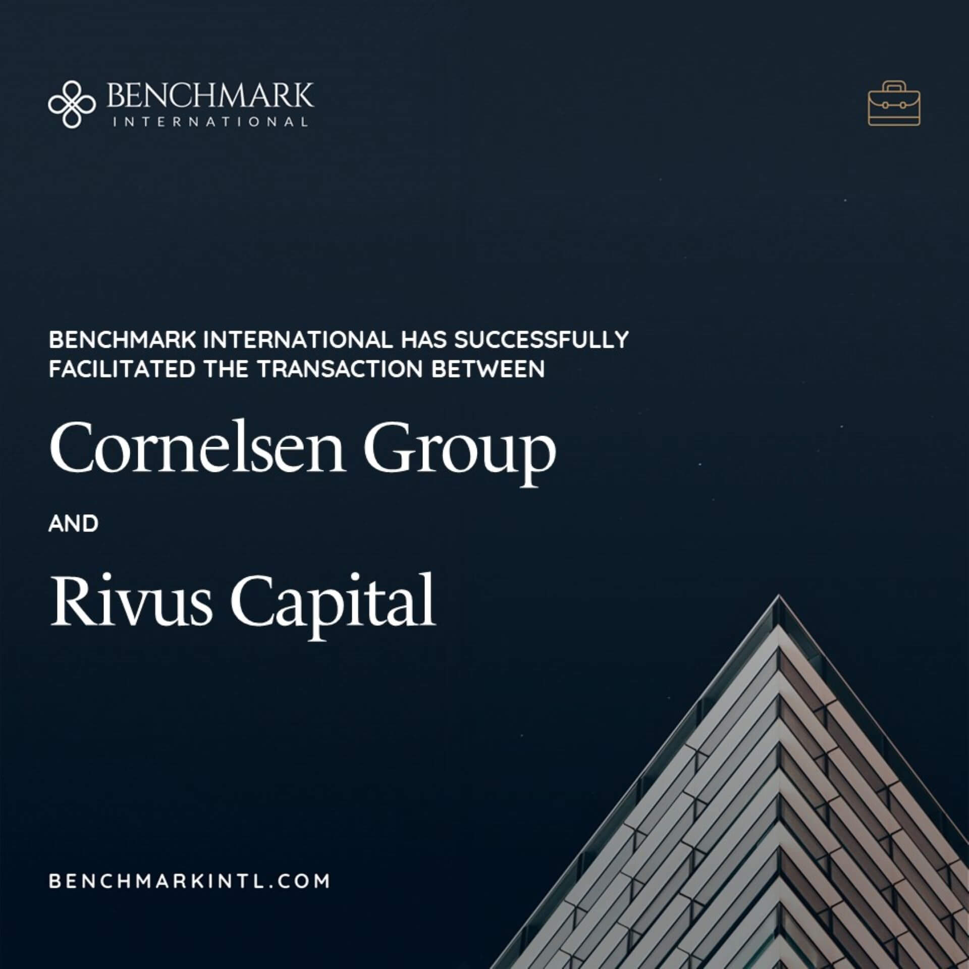 Cornelsen Group acquired by Rivus Capital