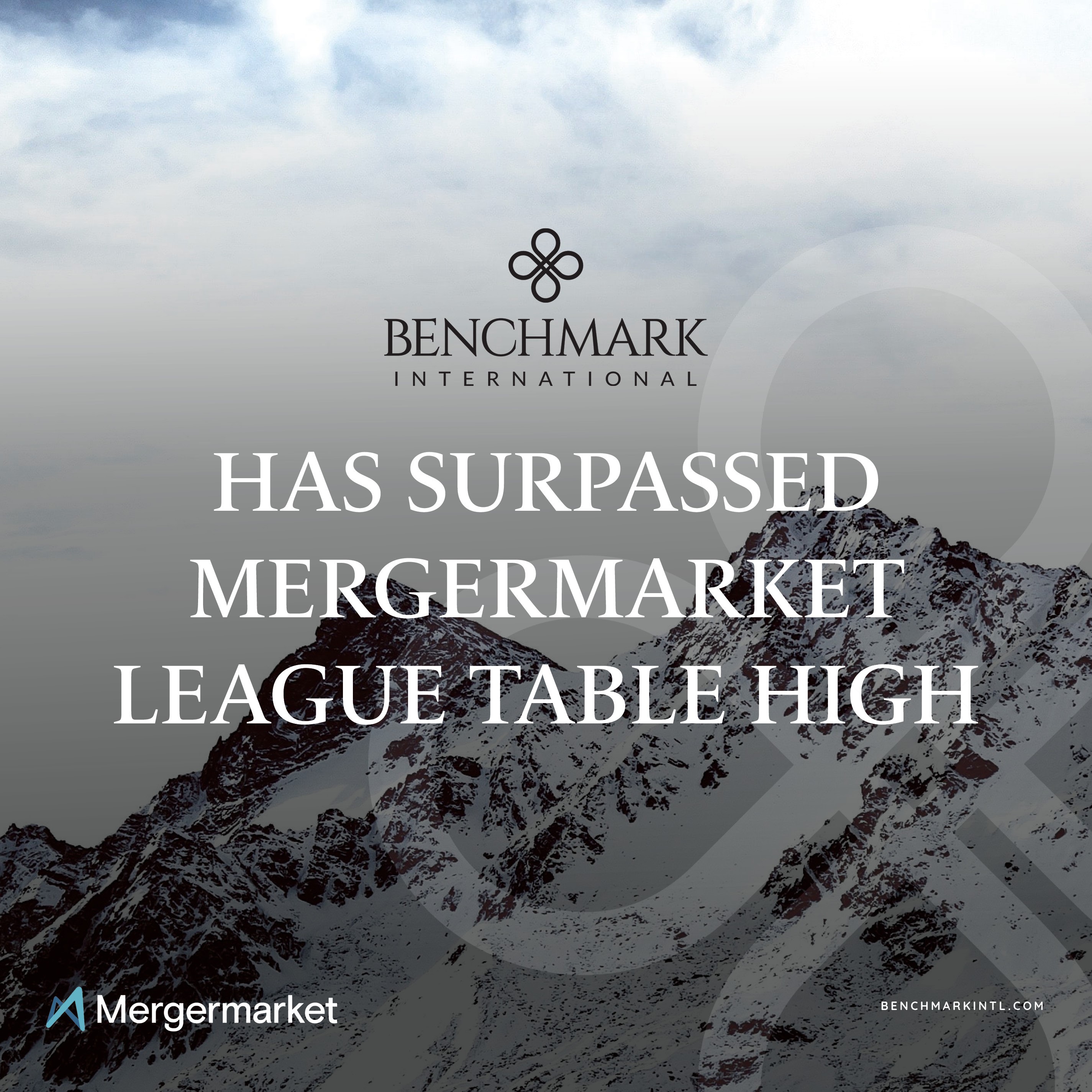 Mergermarket Record High Benchmarkj