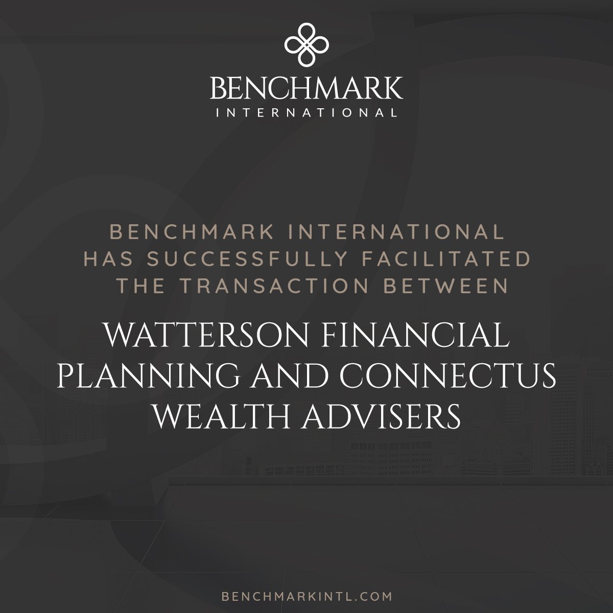 Watterson Financial Planning acquired by Connectus Wealth Advisers