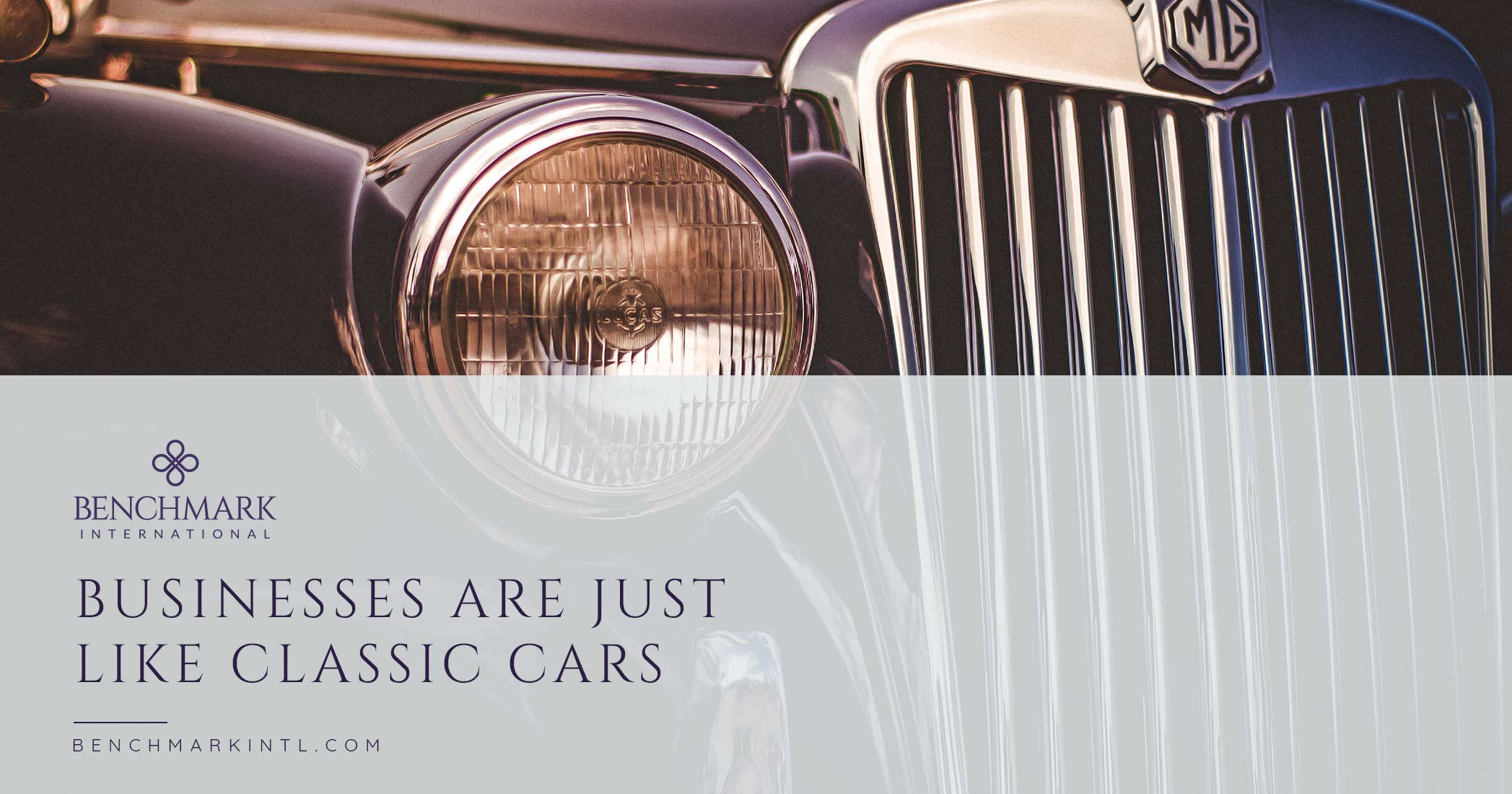 Businesses Are Just Like Classic Cars