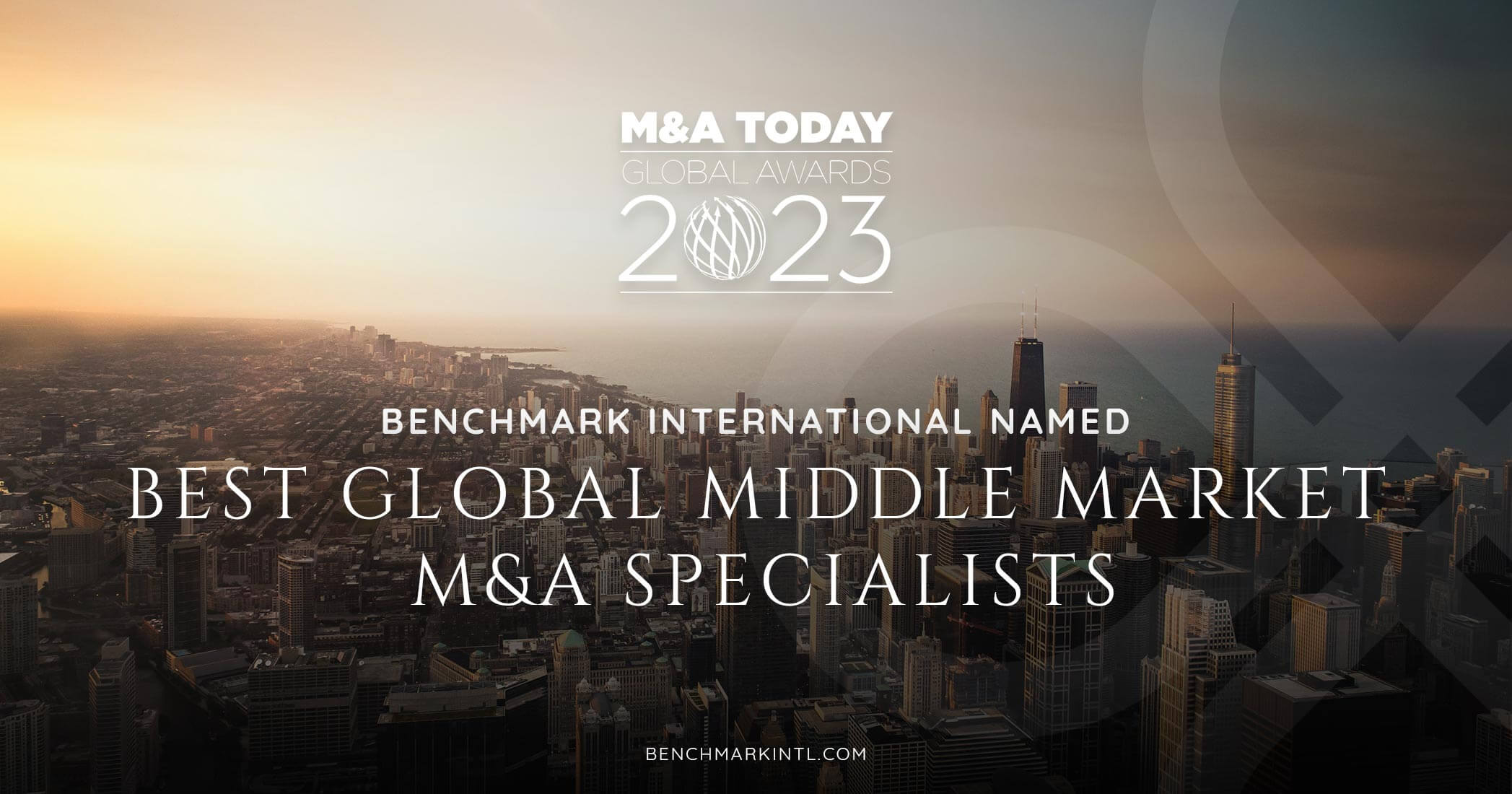 Benchmark International Named Best Global Middle Market M&A Specialists