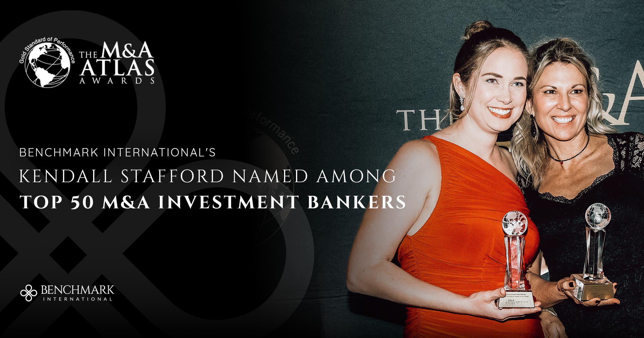 Benchmark International's Kendall Stafford Named Among Top 50 M&A Investment Bankers