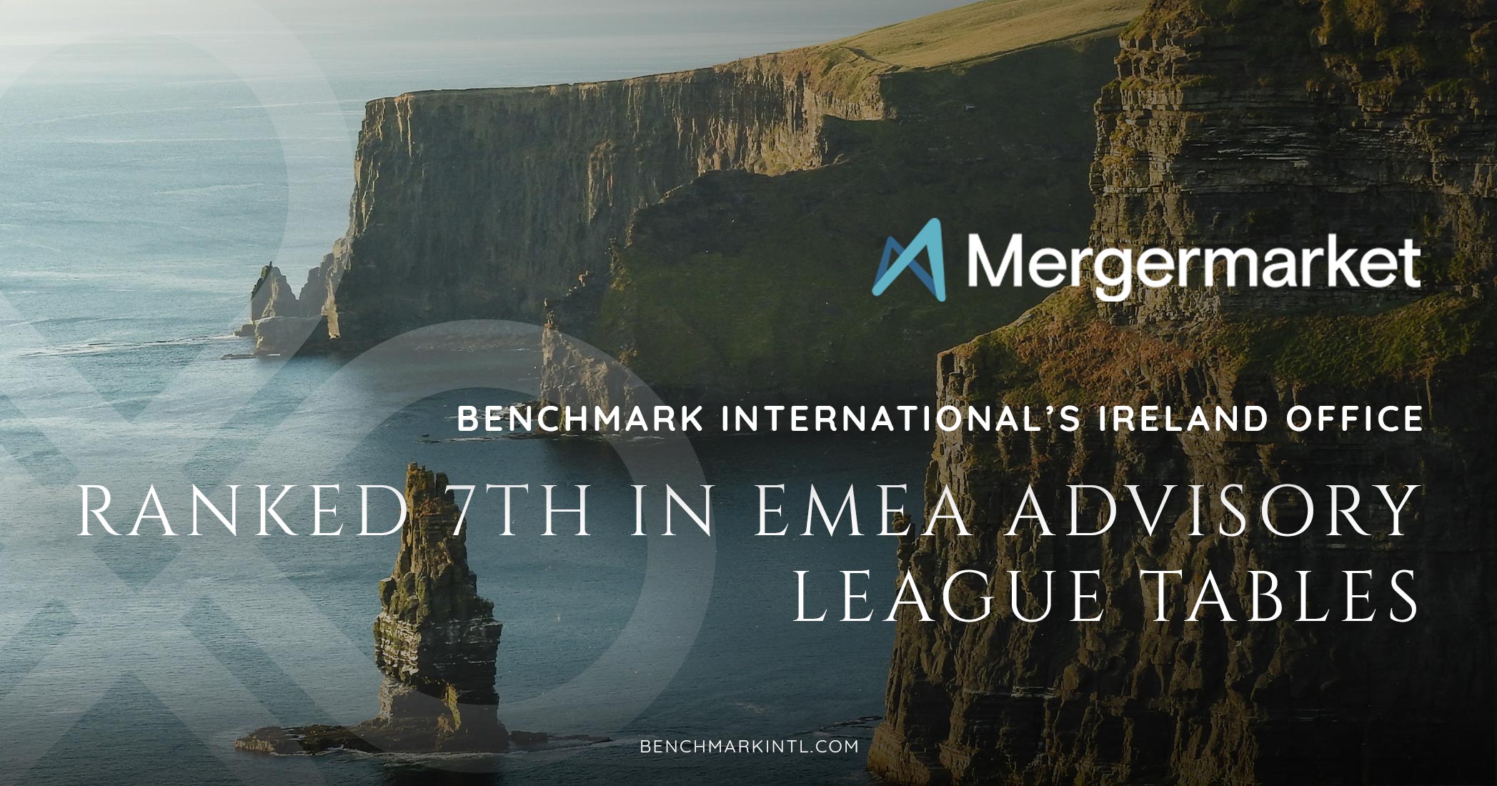 Benchmark International’s Ireland Office Ranked 7th In Emea Advisory League Tables